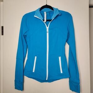 Lululemon Blue Zip-up